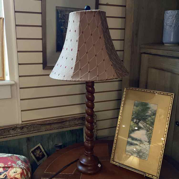 28" Barley Twist Stick Lamp