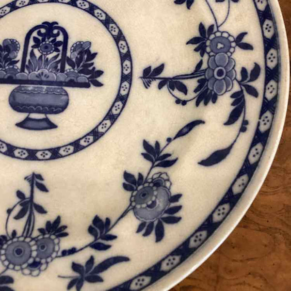 "As Is" Minton Blue Delft Plate