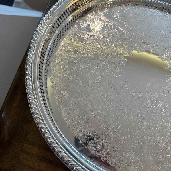 Silverplate Galley Tray