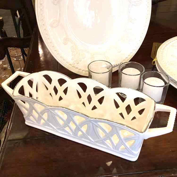 Lenox Illuminations Platinum Centerpiece Votive Caddie