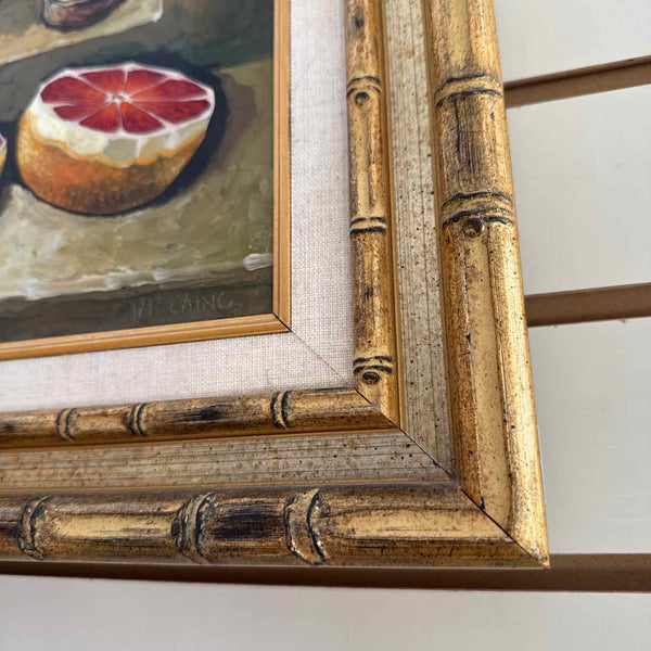 Grapefruit Still Life Oil Painting
