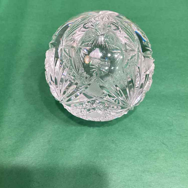 Crystal Ball Pen Holder Paperweight