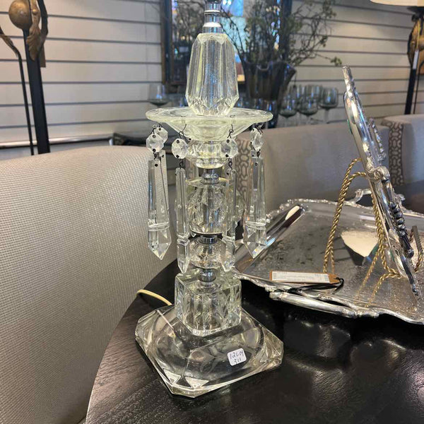 Crystal Lamp With Prisms