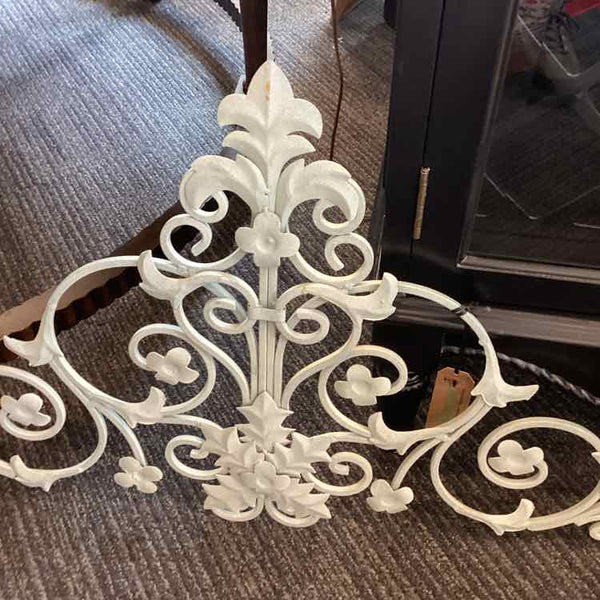 Wrought Iron with Scroll - Floral Design