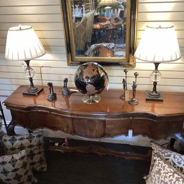 Antique Console with 2 Doors & 2 Drawers