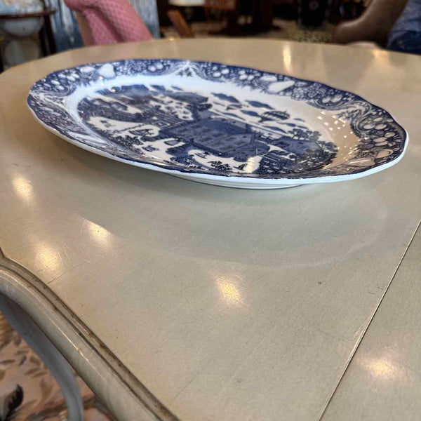 Blue & White Platter