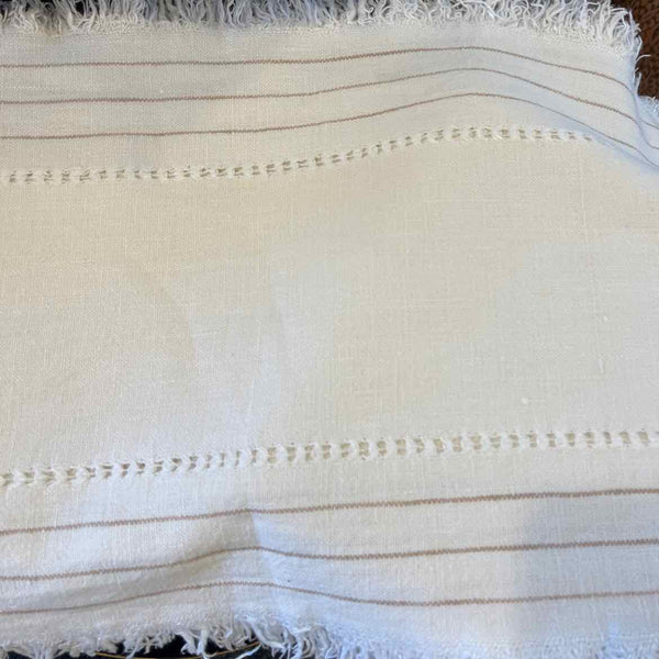 White Linen Table Runner
