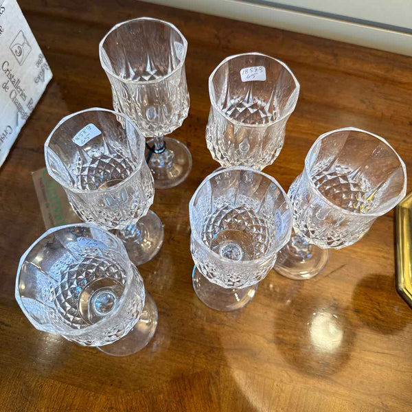 Six Wine Glasses