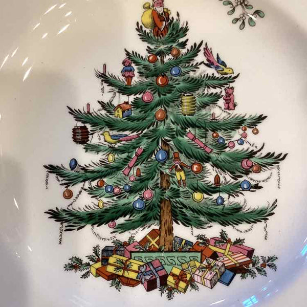 Spode Salad Christmas Tree Plate