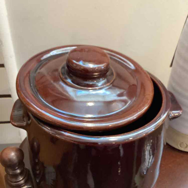 Vintage Baked Bean Jar w/Lid
