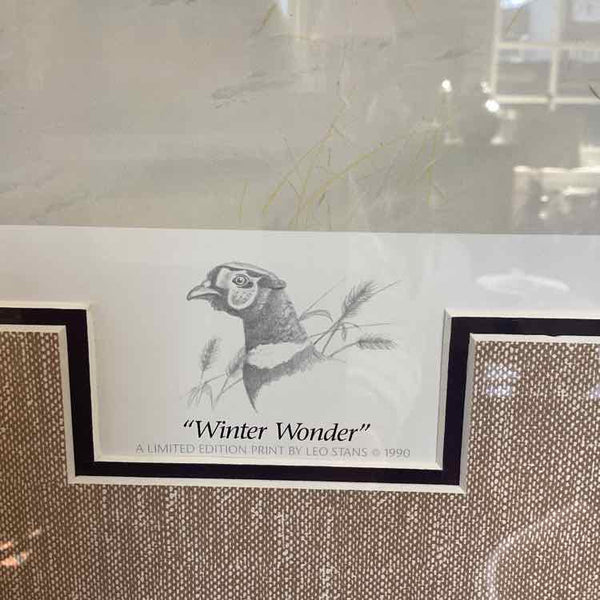 Winter Wonder Grouse By Leo Stans