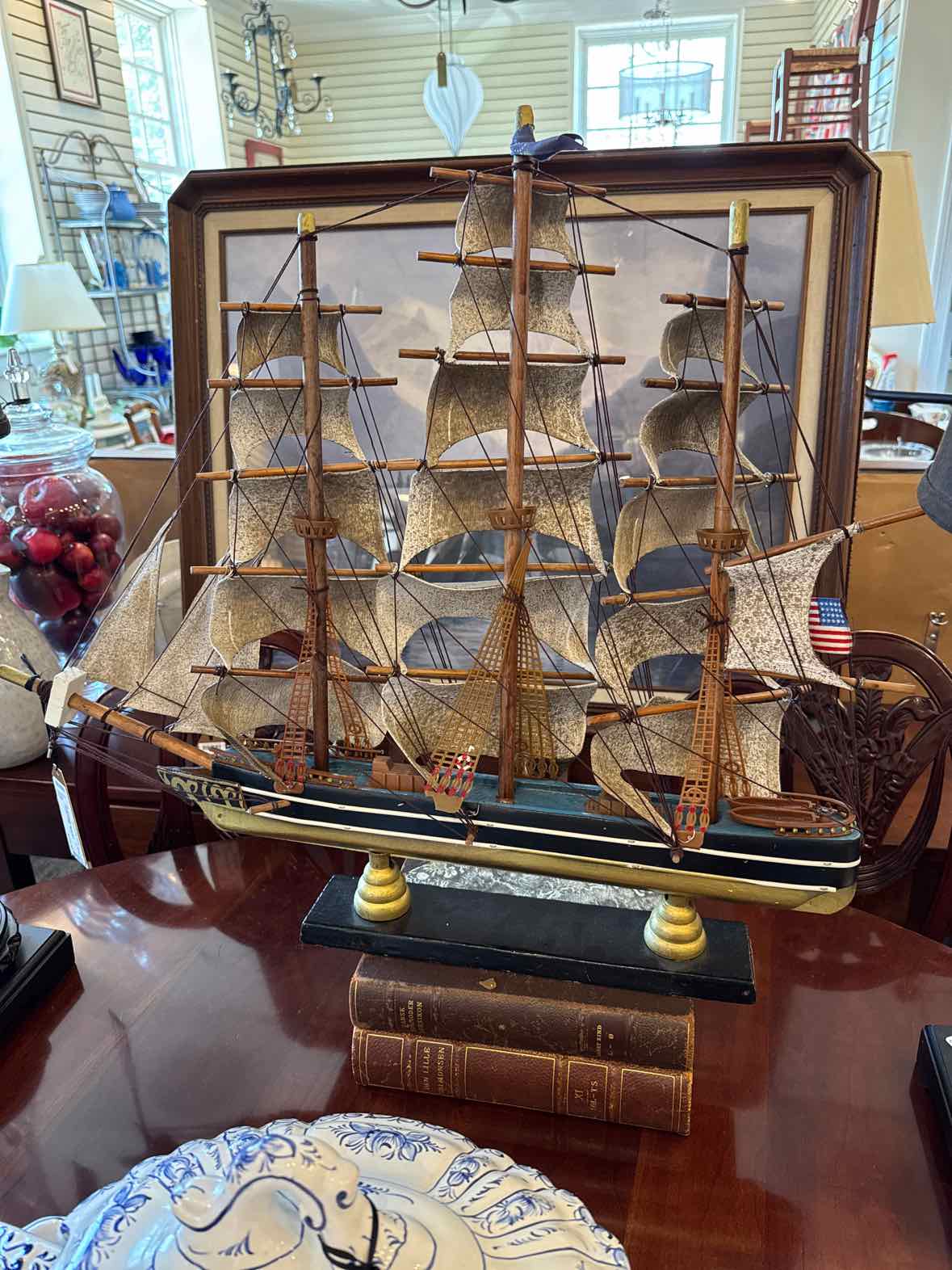 Vintage Model Ship