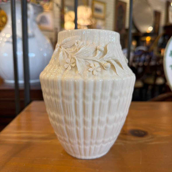 Belleek Rose Vase