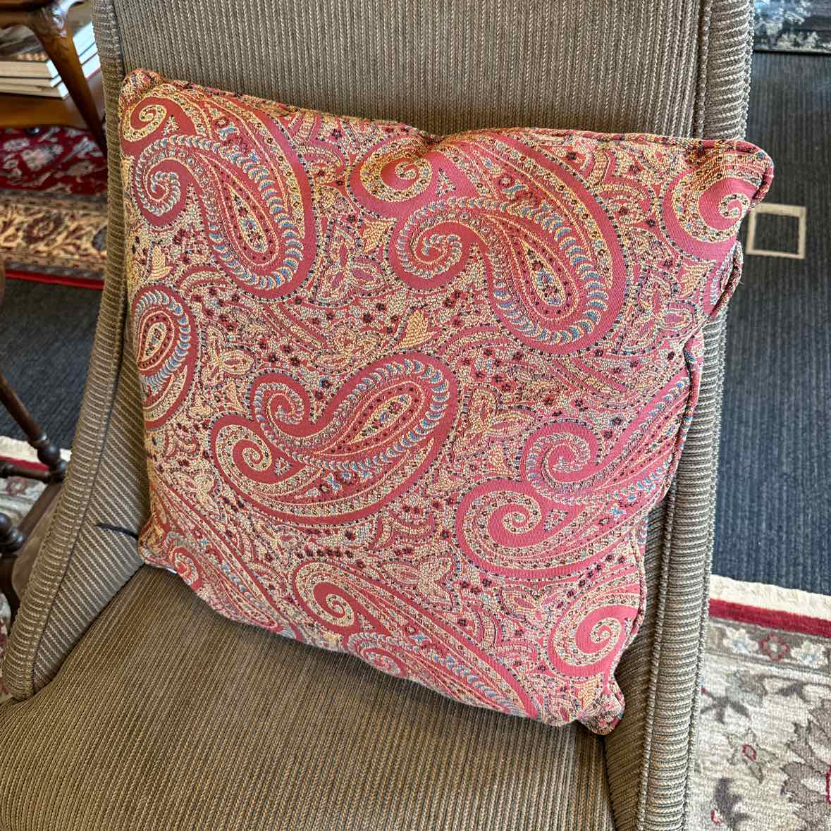 Baker Paisley Pillow