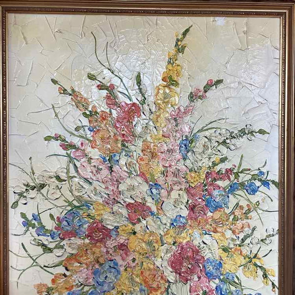 Vase Of Flowers Oil Painting