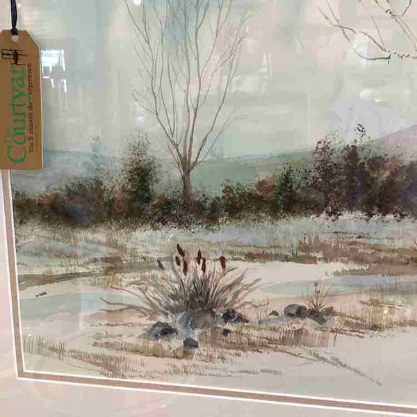 "Birch Trees" Watercolor By Phyllis Drach
