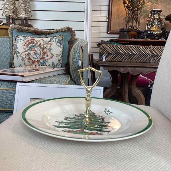 Spode Serving Plate w/Handle (England)