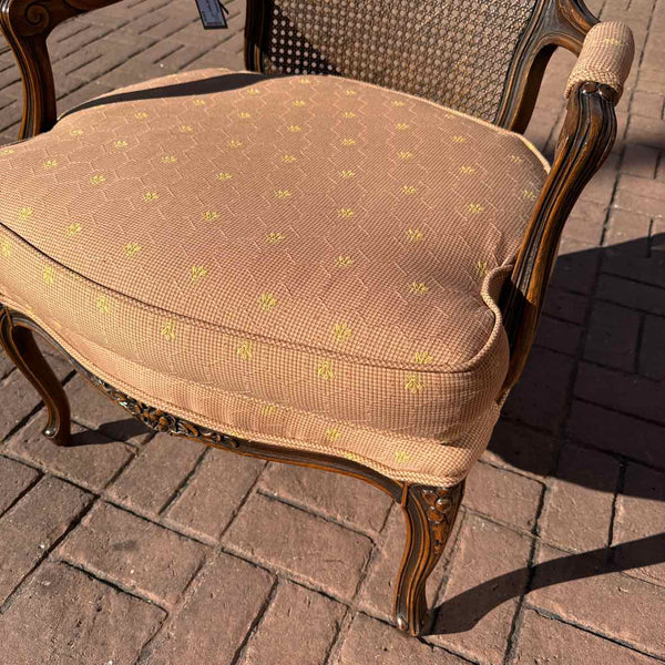 French Provincial Cane Back Chair