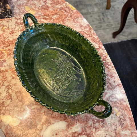 "As Is" Mexican Cat Bowl