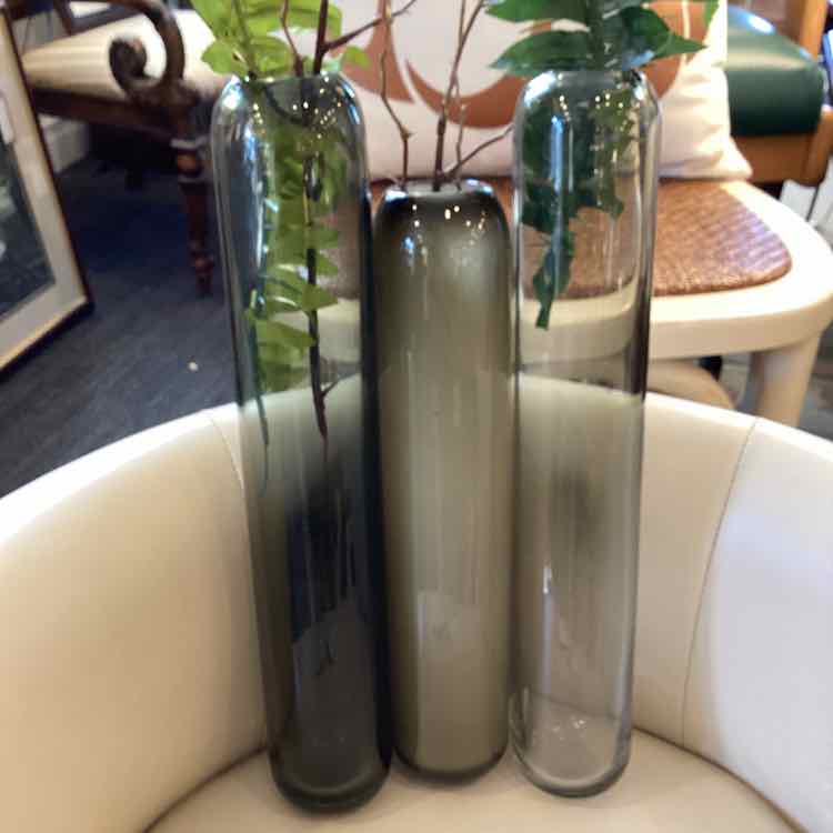 Three New Leaf Vases