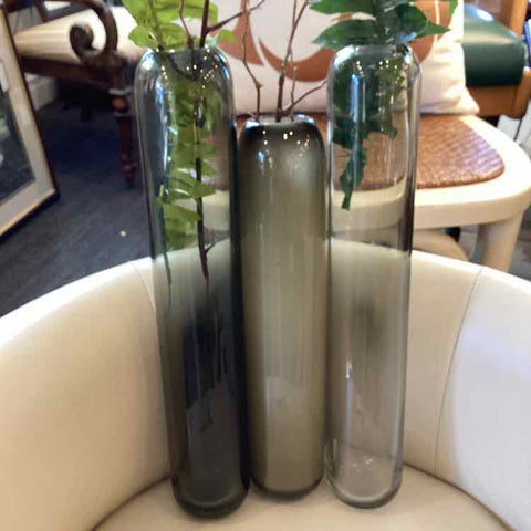 Three New Leaf Vases
