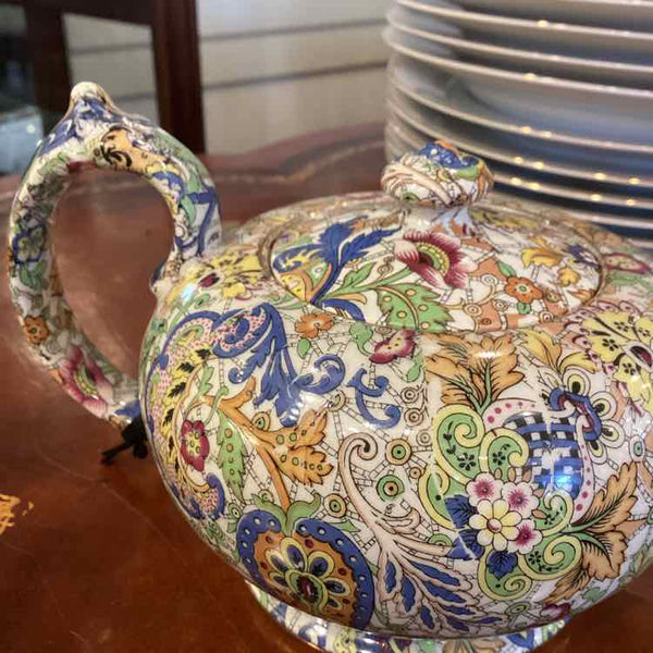 Paisley English Teapot