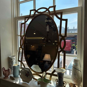 Gold Abstract Mirror