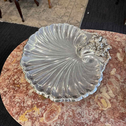 Silverplate Shell Dish