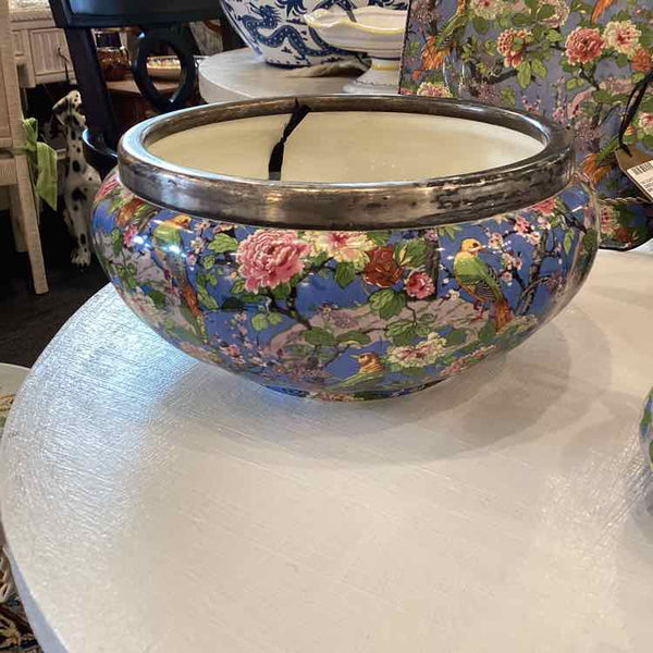 Crown Ducal Blue Chintz Bowl