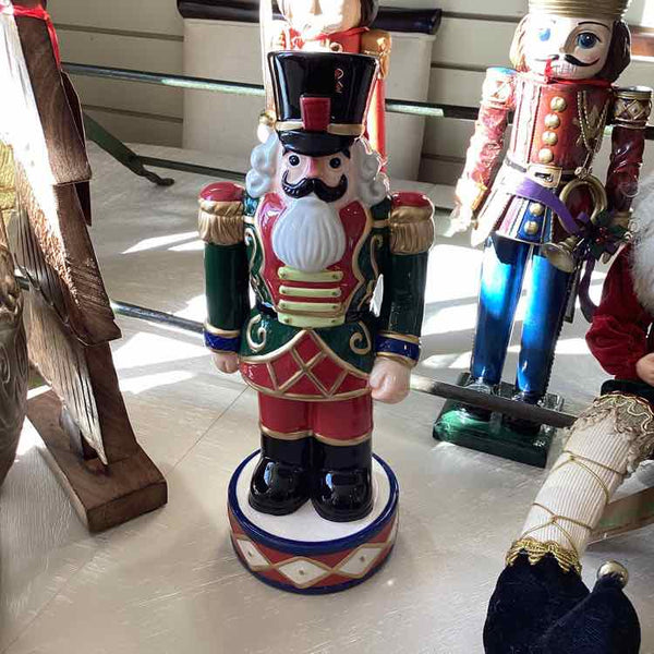 Ceramic Nutcracker Figurine
