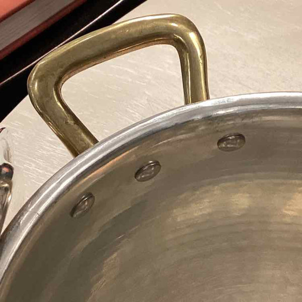 Williams Sonoma Hammered Copper Pot w/Artichoke Lid