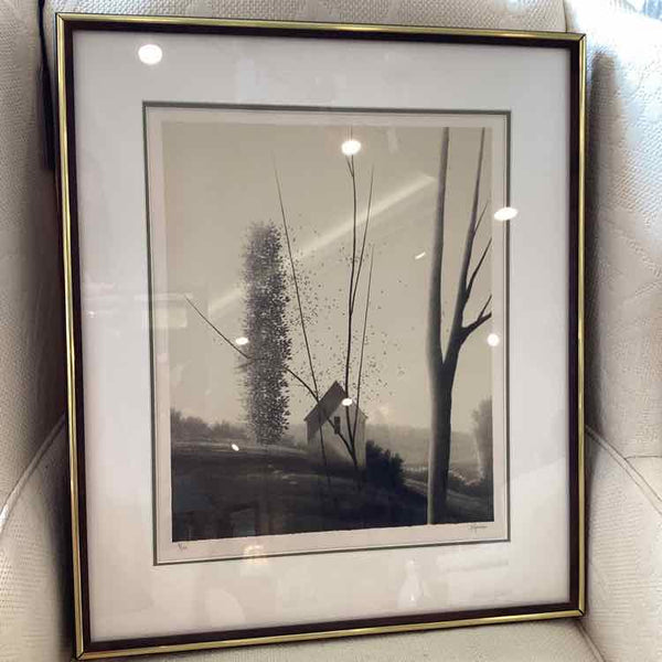 Robert Kipniss Signed Lithograph