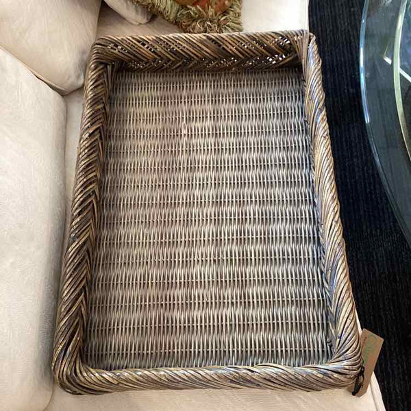 Large Rattan Woven Tray