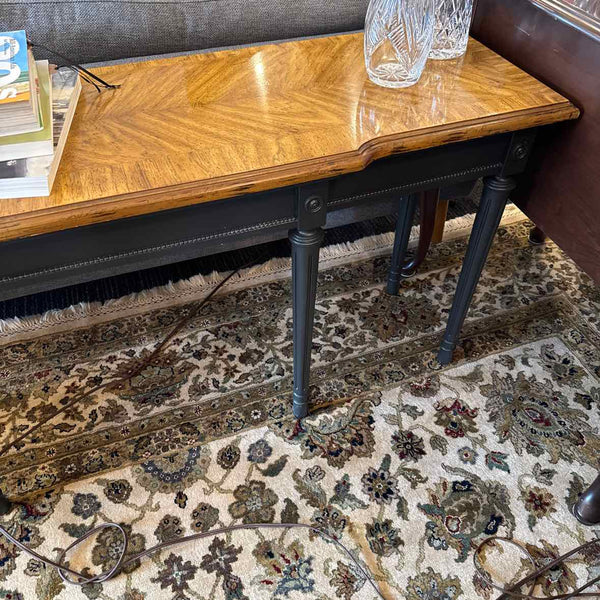 Parquet Top Console Table
