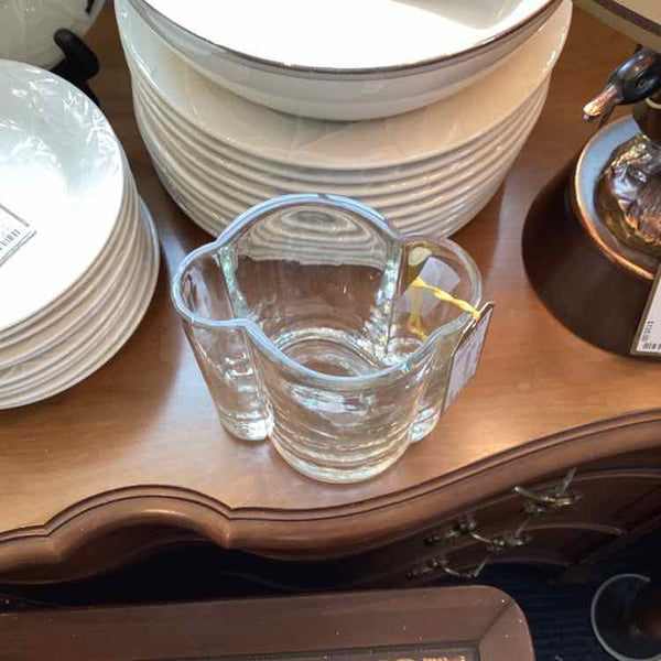 Glass Vintage Crystal  Cloud Vase