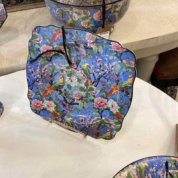 Crown Ducal Blue Chintz Plate