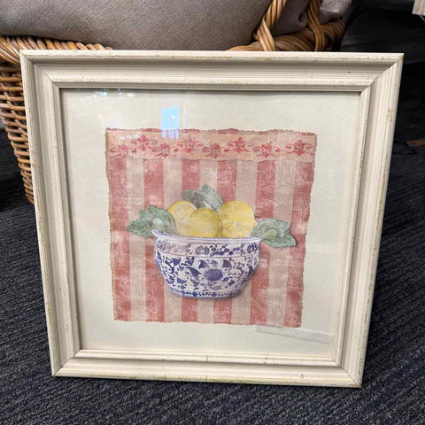 Framed Print of Lemons