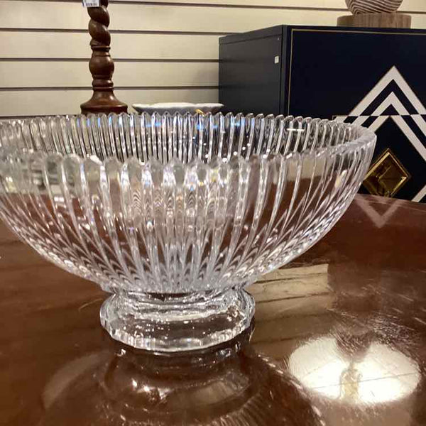 Glass Bowl with Sawtooth Edge