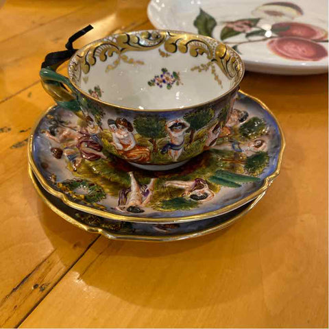 Capodimonte Cup & Saucer