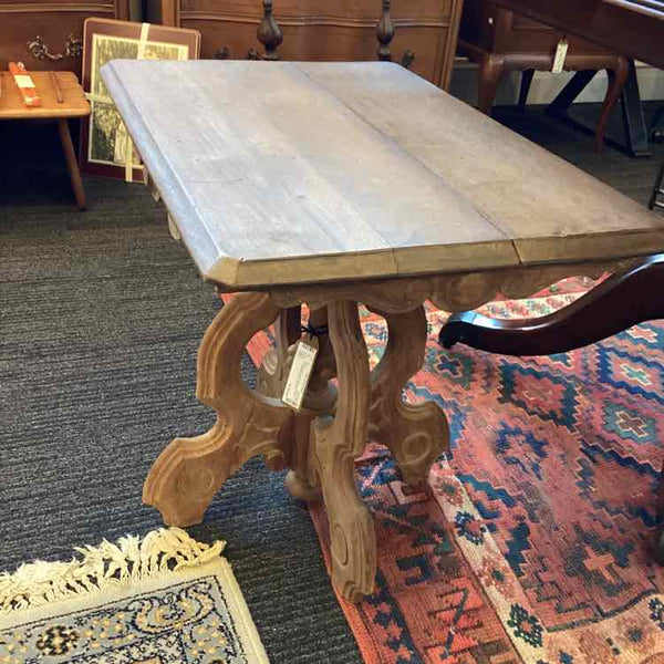 "As Is" Antique Walnut Spanish Side Table