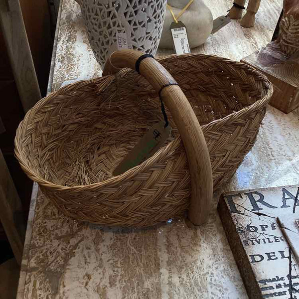 Single Handle Asian Basket