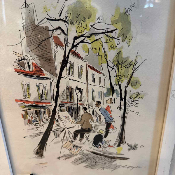 Framed Montmartre Print