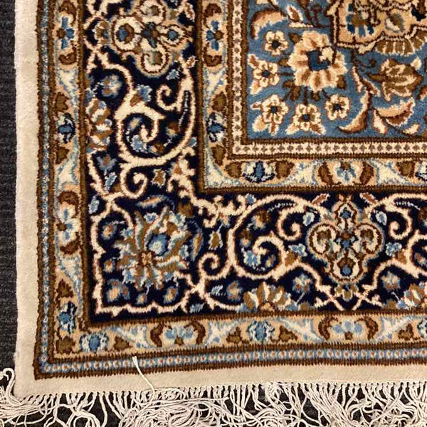 Navy & Ivory Oriental Rug