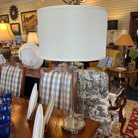 Safavieh Glass Cylinder Lamp