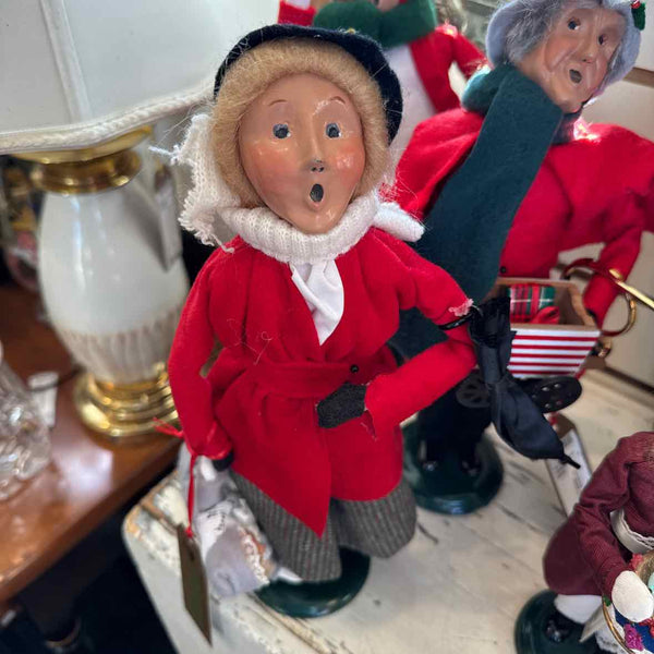 Byers Caroler Girl w/Doll