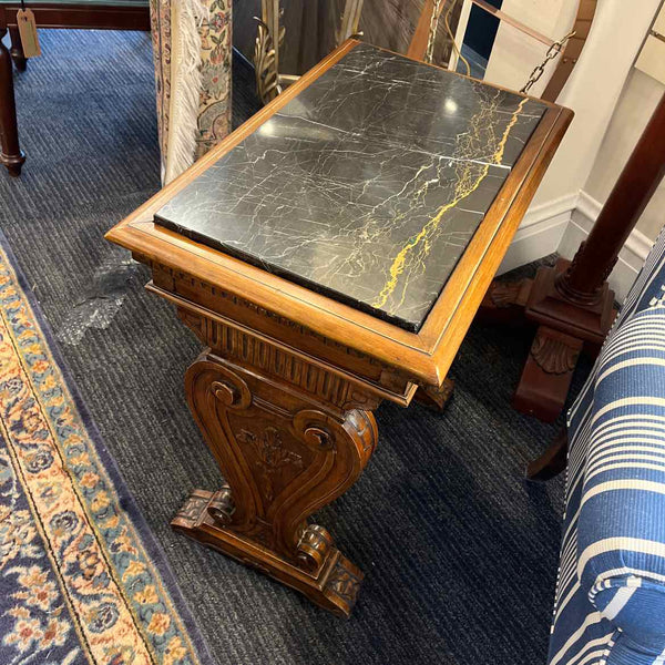 Wood and Marble Table