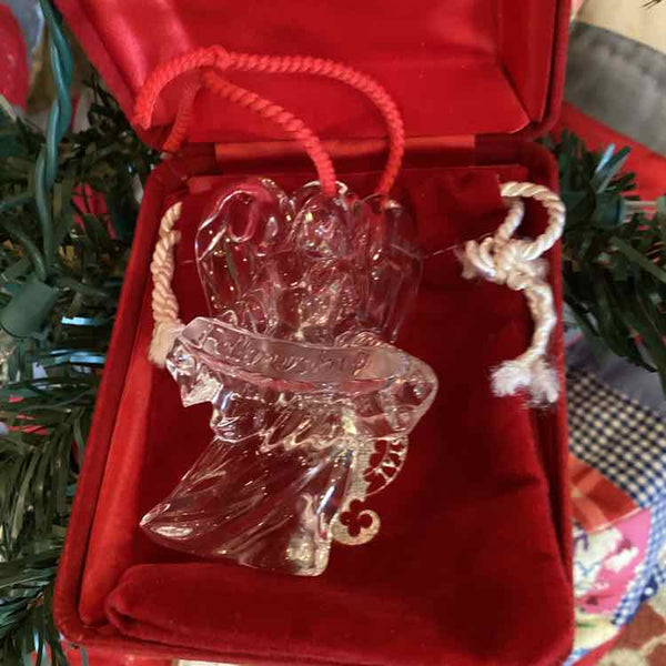 Waterford Fellowship Angel Ornament w/Box