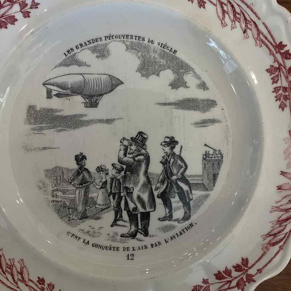 French Transferware Plates