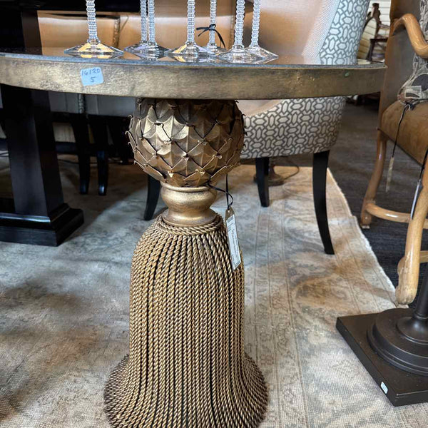 Kay Granite Tassel Table