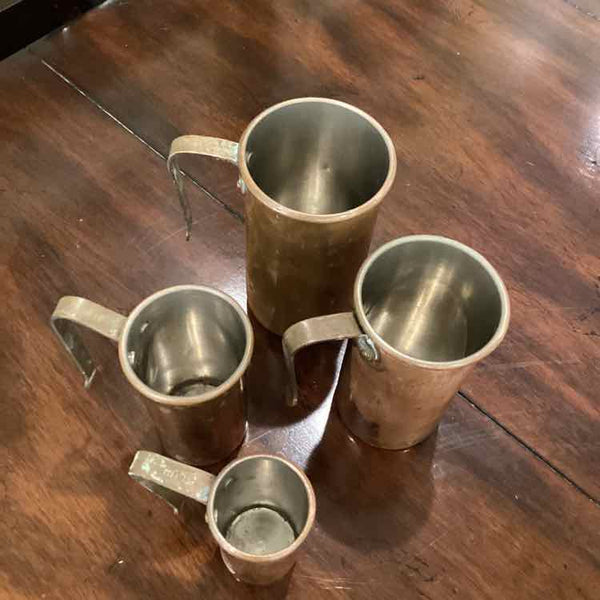 Vintage Copper Measuring Cups